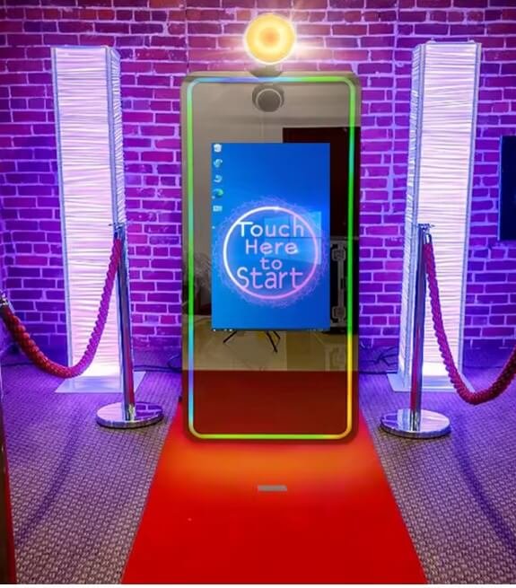 mirror photo booth για εκδηλώσεις σε Αθήνα, Πελοπόνησσο και νησιά